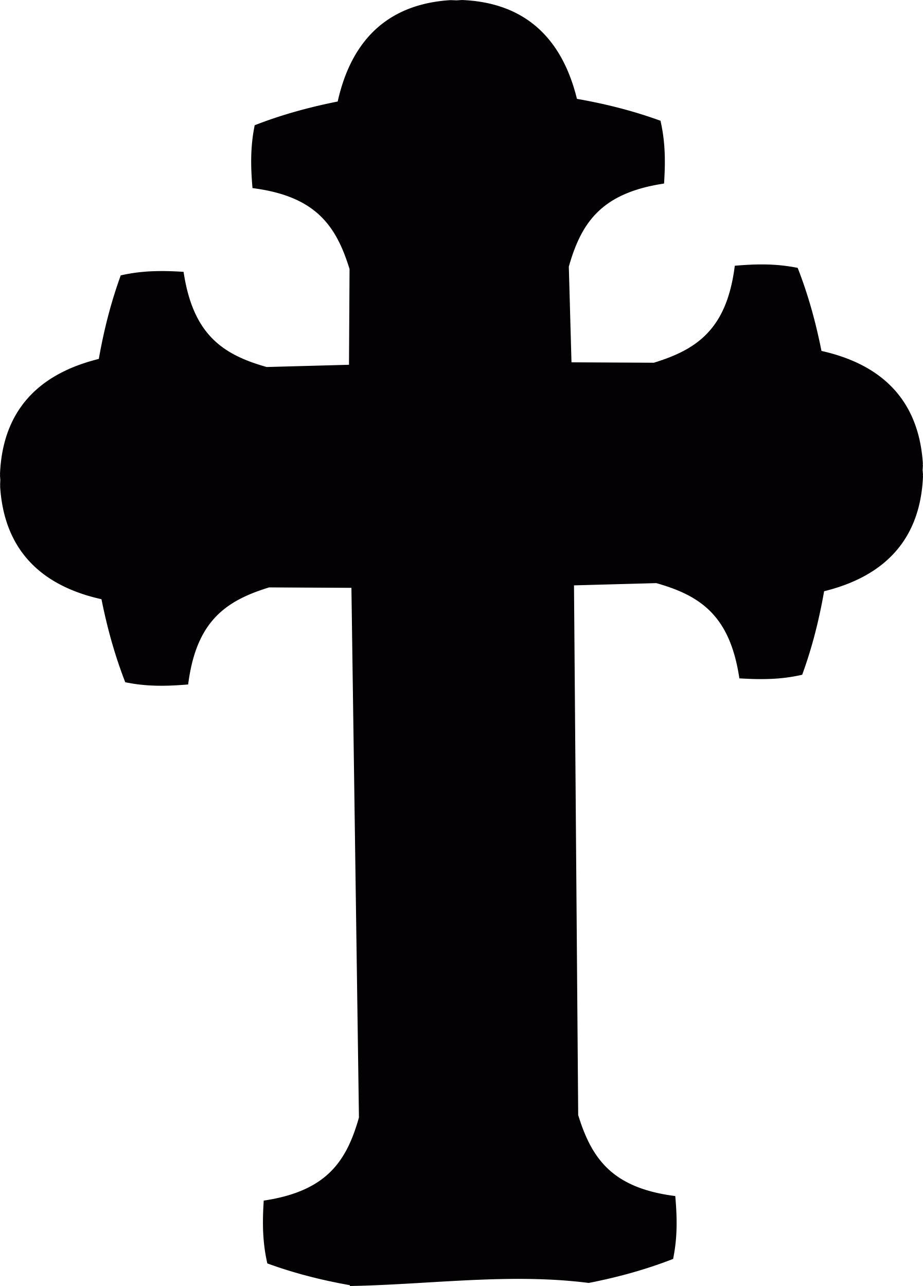 Cemetery Cross Line Art Svg Vector Free Vectors